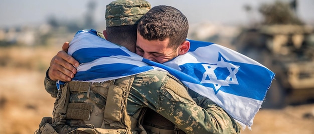 quotTwo IDF Soldiers Embracing Bond of Brotherhoodquot