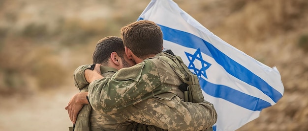 quotTwo IDF Soldiers Embracing Bond of Brotherhoodquot