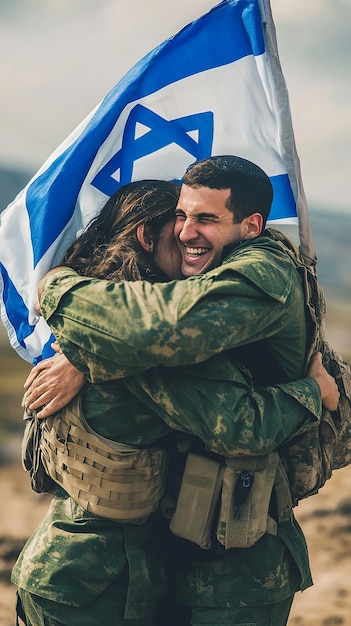 quotTwo IDF Soldiers Embracing Bond of Brotherhoodquot