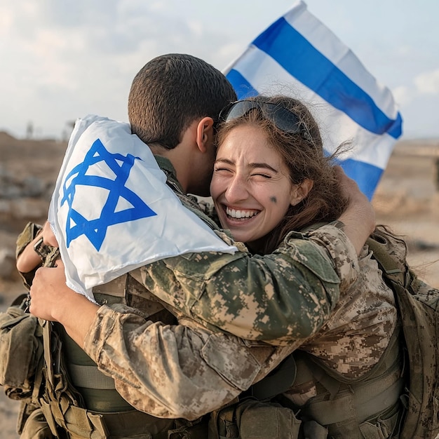 quotTwo IDF Soldiers Embracing Bond of Brotherhoodquot