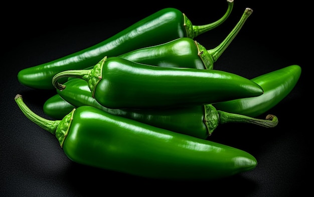 quotVibrant Peppers Isolated on White Backgroundquot Ai