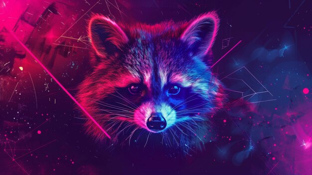 Raccoon animal wallpaper image in high resolution