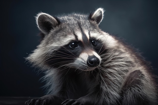 Raccoon fabulous AI generated