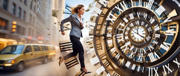 The Race Against the time Strategies for Meeting Deadlines spiral clock time