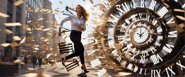 The Race Against the time Strategies for Meeting Deadlines spiral clock time