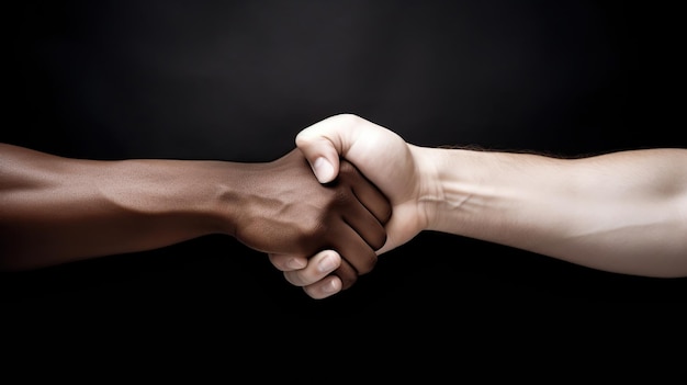 Racial equality illustration