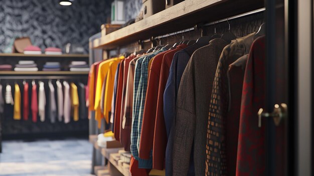 a rack of shirts with one that says quot the word quot on it