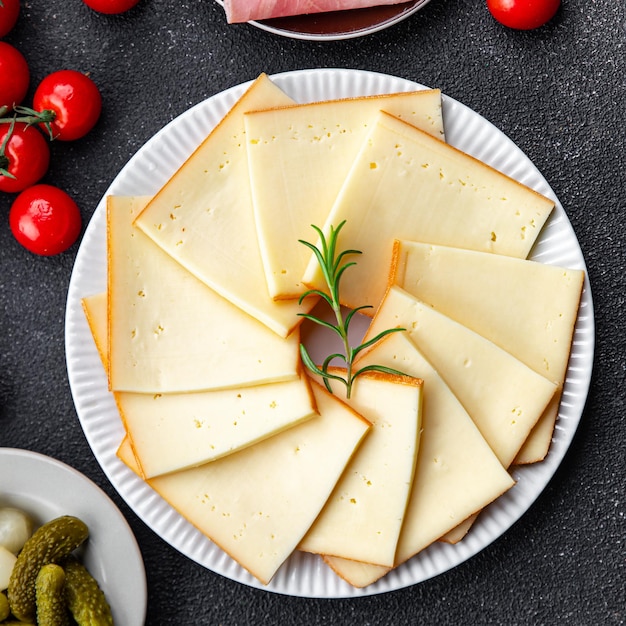 raclette cheese meal appetizer food meal food snack on the table copy space food background rustic