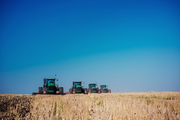 Ractors working in the field