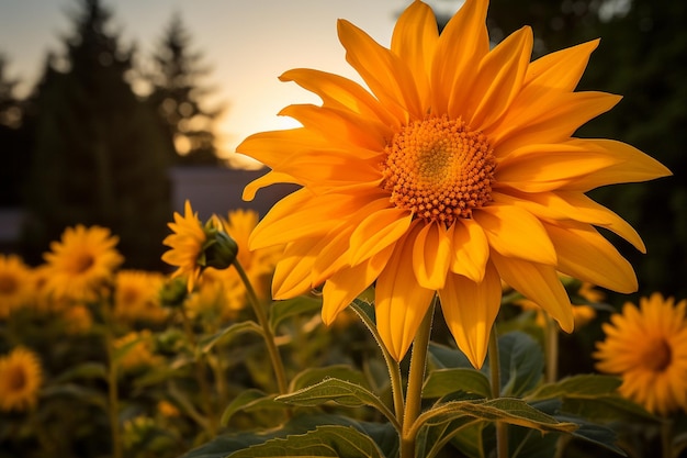 Radiant Blossoms Sunflower photo