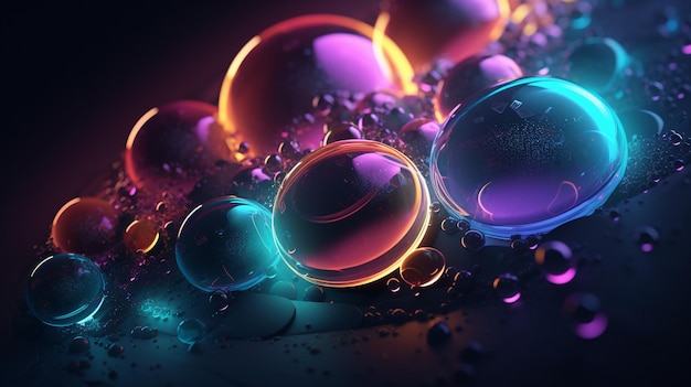 Radiant Circles A Mesmerizing Web Background