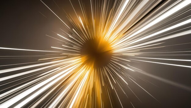 Photo radiant light effects create dynamic abstract background with vibrant energy