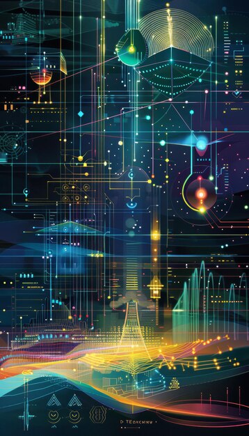 Photo radio frequency spectrum management illustration allocated frequencies for various applications