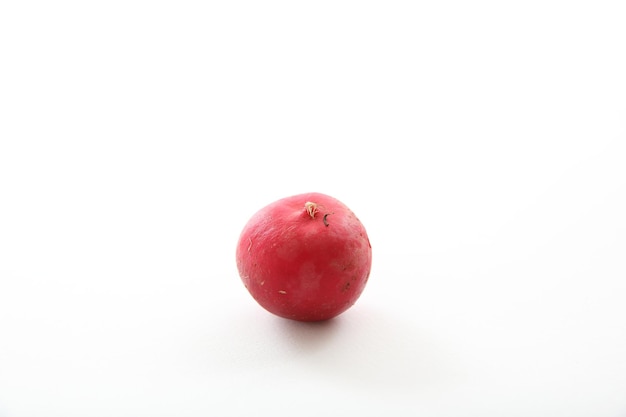 Radish vegetable isolated in white background