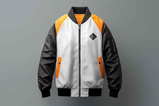 Raglan Jacket Mockup for Custom Graphics and Logos