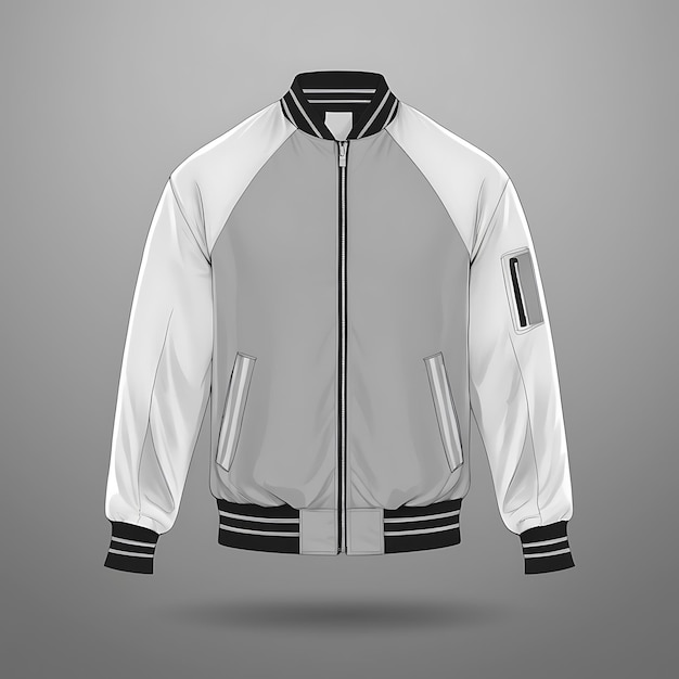 Raglan jacket mockup