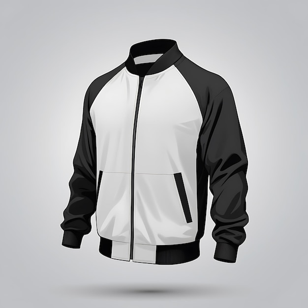 Raglan jacket mockup