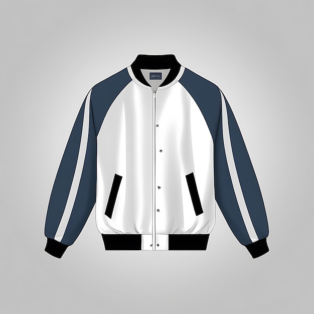 Raglan jacket mockup