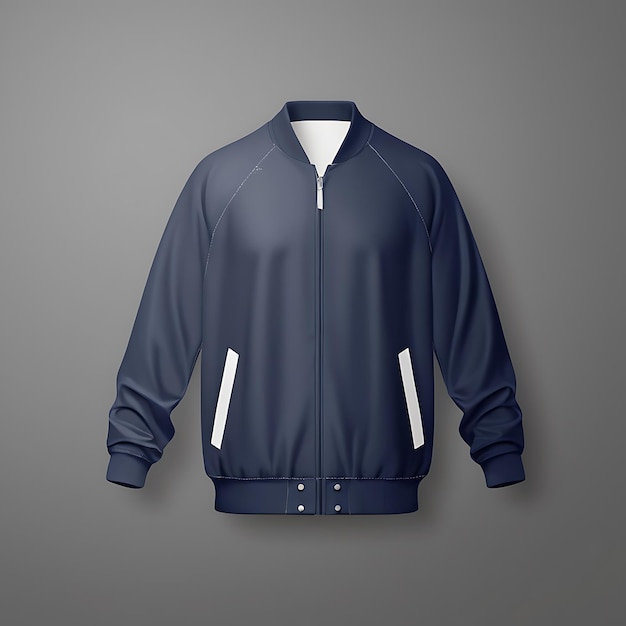 Raglan jacket mockup