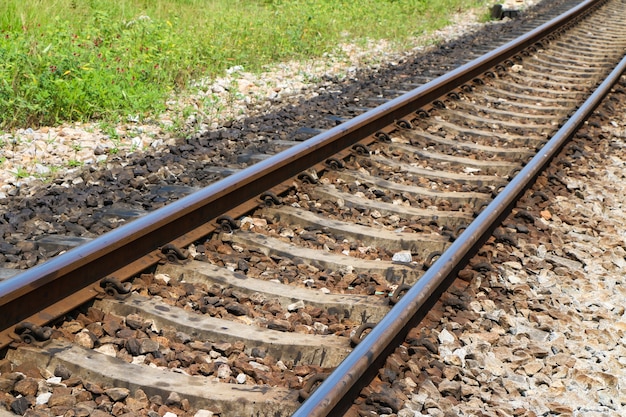 Railroad track train tracks 