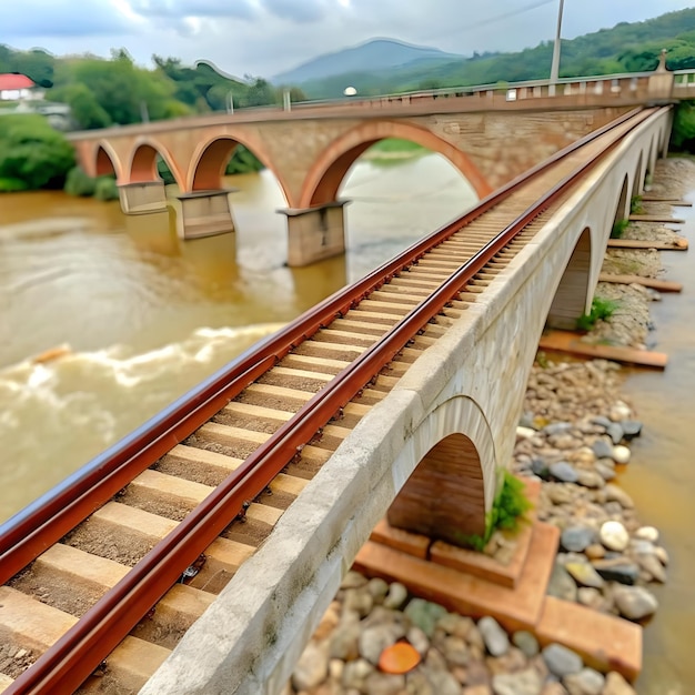 Railway Bridge Wallpaper