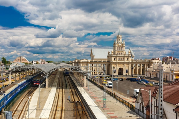 The railway station Brest