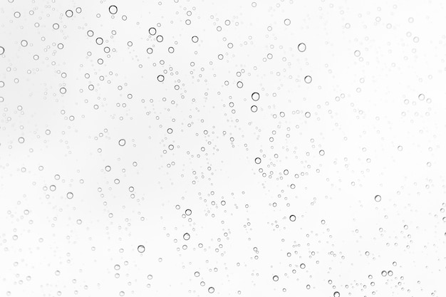 Rain drops on glass background