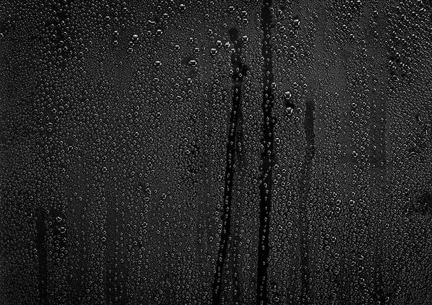 Rain drops on glass