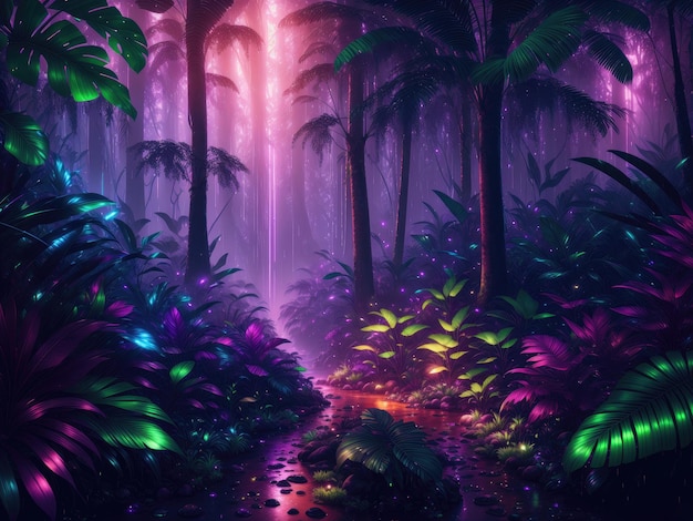 Rain Forest Background