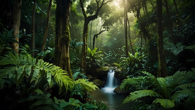 Rain forest of Southeast Asia