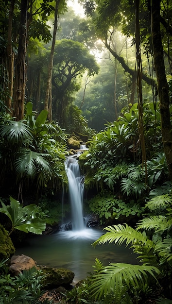 Rain forest of Southeast Asia