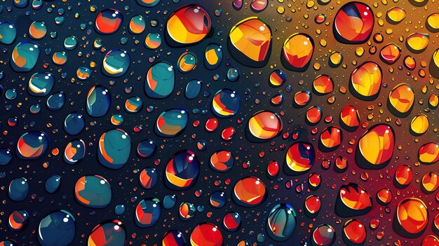 Photo rain wallpaper