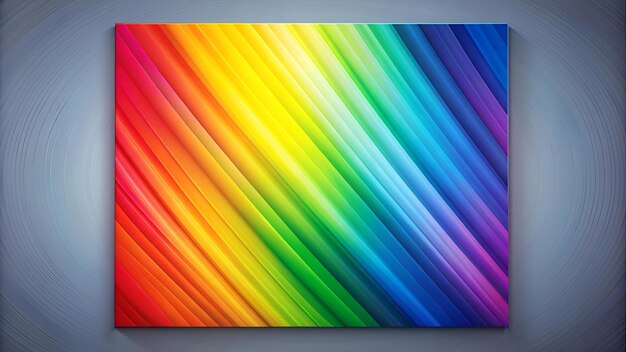 Photo rainbow abstract poster gradient background