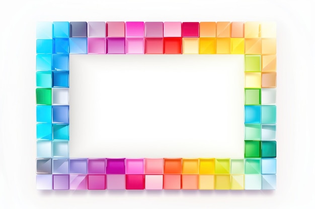 Photo rainbow art backgrounds white background