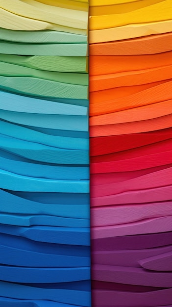 Photo rainbow backgrounds abstract art