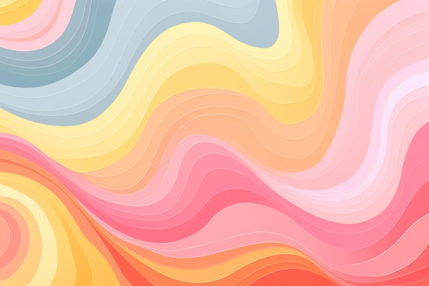 Rainbow backgrounds pattern yellow