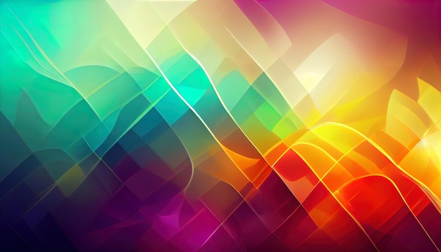 Rainbow Blend Background Layers Abstract Gradient background design colorful shapes