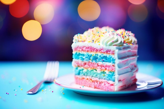 Rainbow Cake Delight Bonanza Sweet Treats