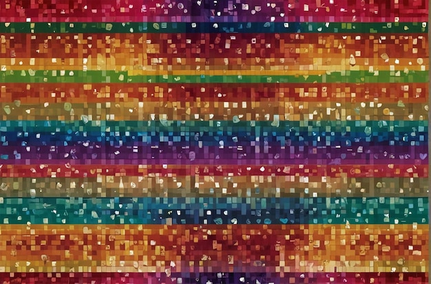 a rainbow colored background with a pattern of dots and the word rainbow