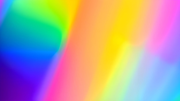 A rainbow colored background with a rainbow colored line art