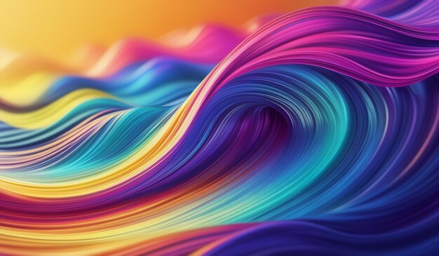 a rainbow colored background with a rainbow colored line