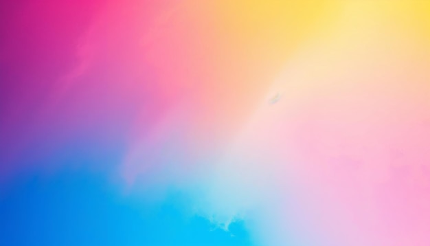 a rainbow colored background with a rainbow colored picture