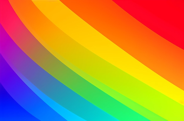 a rainbow colored background with rainbow colors in the style of color gradients solarization