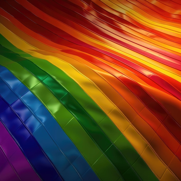 A rainbow colored background with a rainbow pattern.