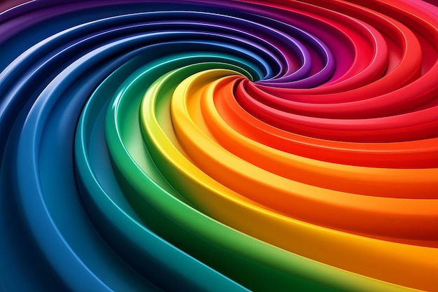 Photo rainbow colored background