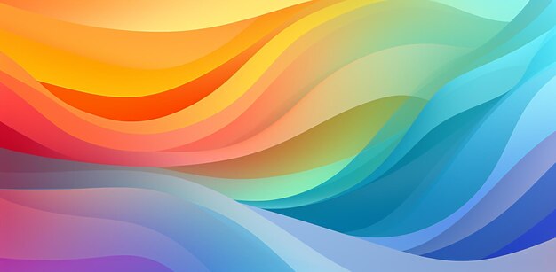 a rainbow colored gradient wallpaper in the style of hyperbolic expression ferrania p30 rainbow