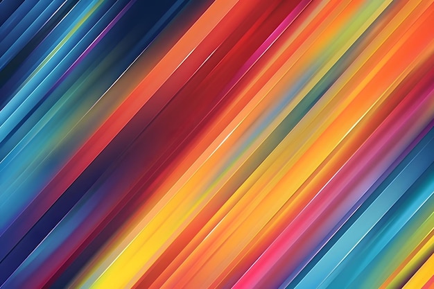 a rainbow colored line is shown in this image