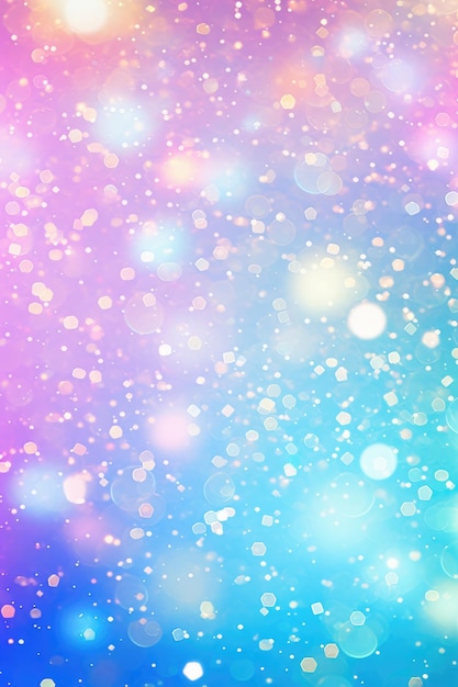 Rainbow fantasy bright background with sparkles For designing invitations for parties Christmas and holidays