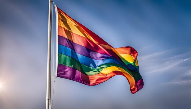 Rainbow flag pride