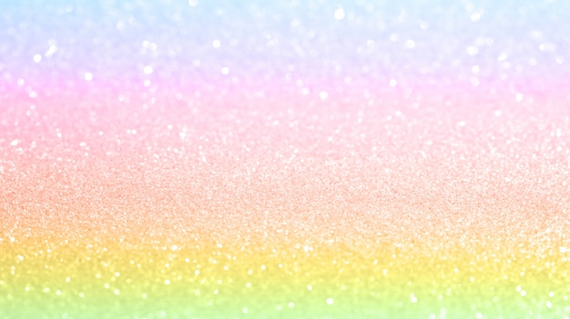 Rainbow glittery background